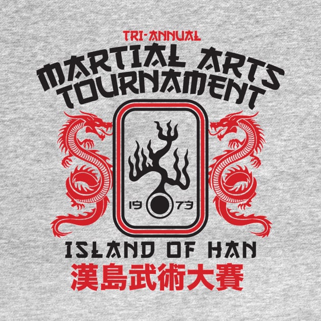 Island of Han Martial Arts Tournament by MindsparkCreative